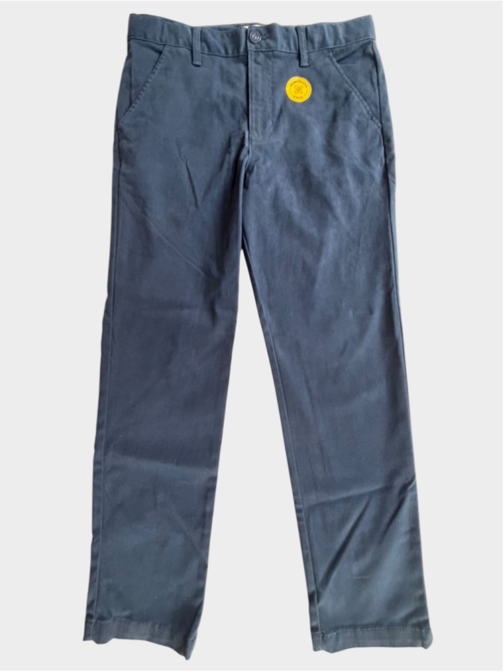 Cat & Jack Boys' Skinny Fit Uniform Pants in Blue Boy Size 14
